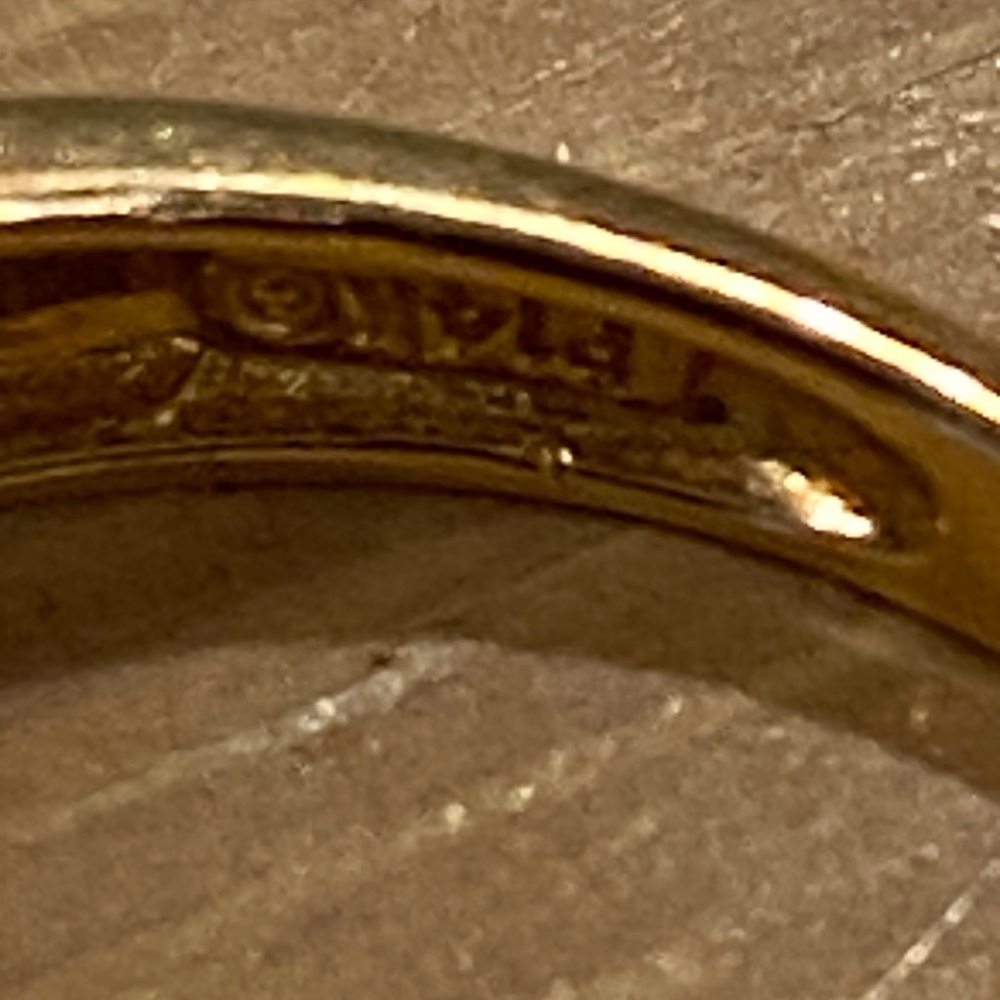 February Amethyst 14k solid gold - Picture 4 of 7